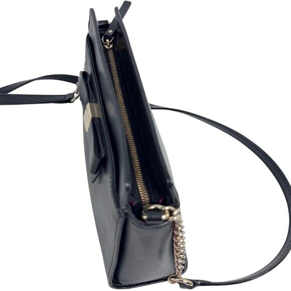 Kate Spade Angelica Leather black crossbody purse - Picture 6 of 13